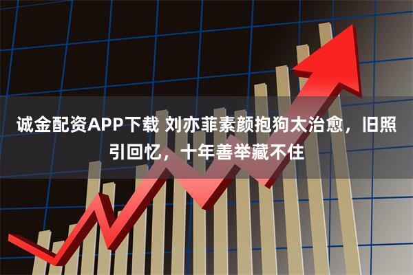 诚金配资APP下载 刘亦菲素颜抱狗太治愈，旧照引回忆，十年善举藏不住